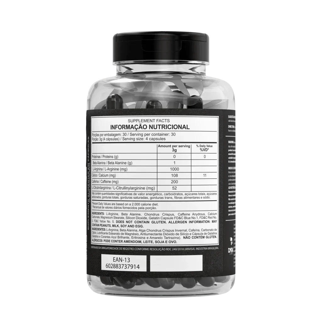Dilafix Extra Pump 120 Capsulas - Dark Lab